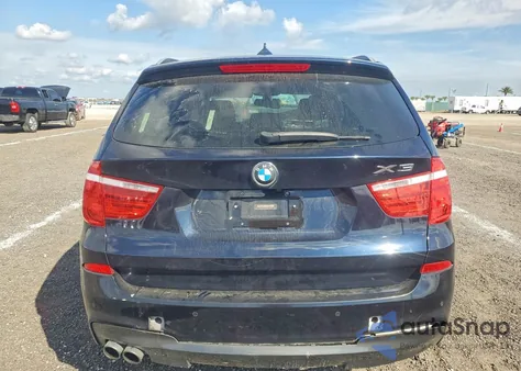 2011 BMW X3 xDrive28I z USA, uszkodzony, nr VIN 5UXWX5C5XBL708394